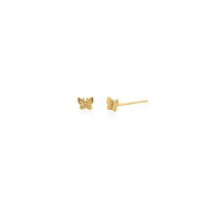 NWT Cassie Butterfly Studs // 14k Gold Vermeil